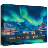 Küsten -Aurora -Puzzle 1000 Stücke